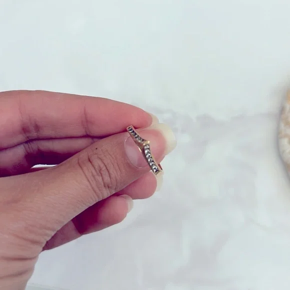 Vintage Engagement Ring & Band - Picture 6 of 9